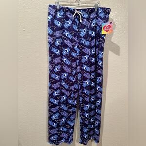 NWT Care Bears Born Grumpy Blue pajama pants 80s cartoon sz L XL